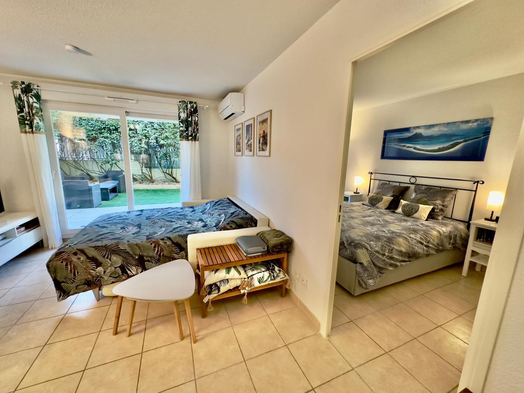 Regent Cote D'Azur Air-Conditioned, Pool, Garden & Parking Villeneuve-Loubet Buitenkant foto